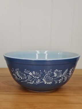 Vintage Pyrex "COLONIAL MIST" Mixing Bowl 43  2.5L 1980s Rare